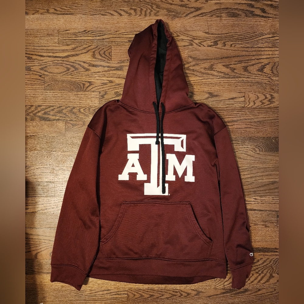 A&M Champion Maroon Hoodie